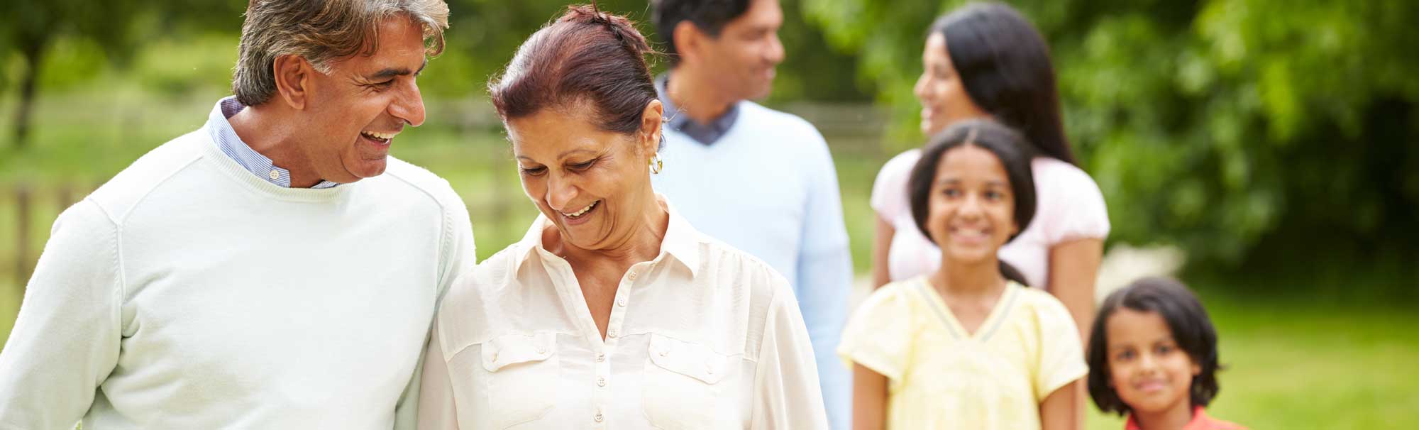 A happy generational family, supporting the efforts of Vanik Council.